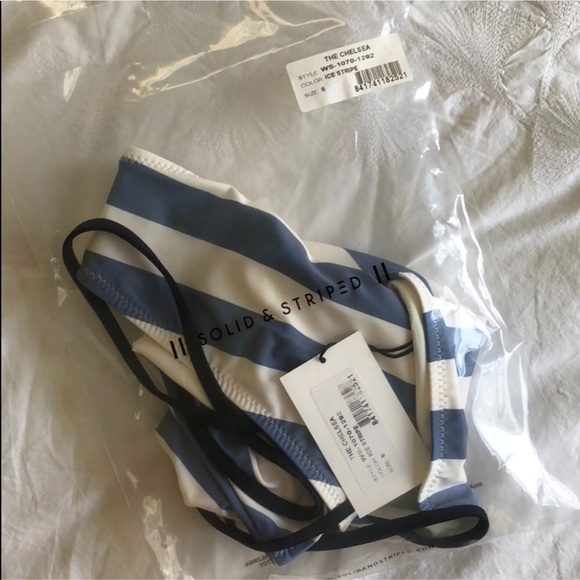 “Solid and striped”one piece swimsuit - Picture 2 of 4